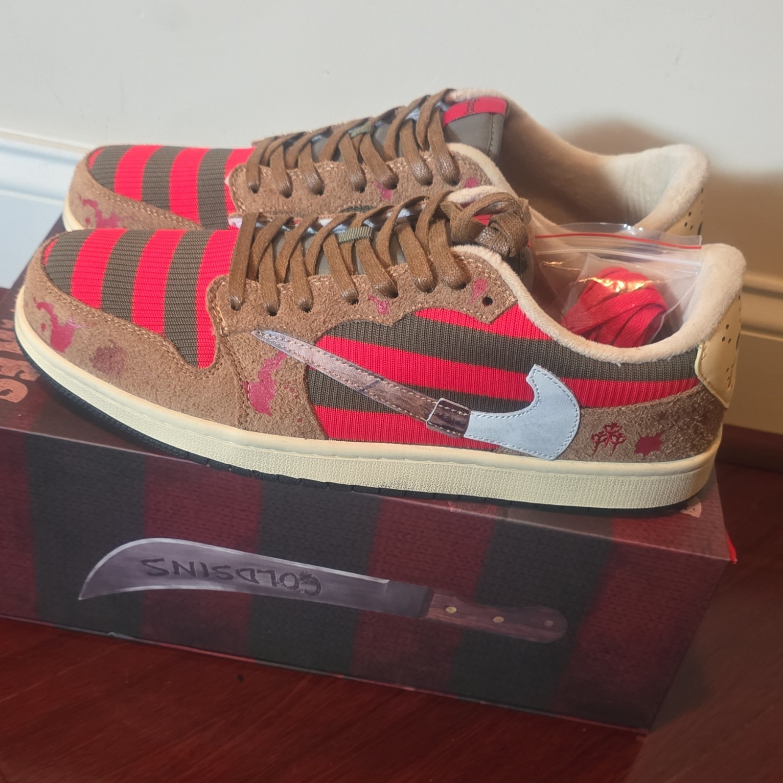 Coldsins Nightmares Size 15 – FREDDY Vs JASON Travis Scott Limited Release 2026
