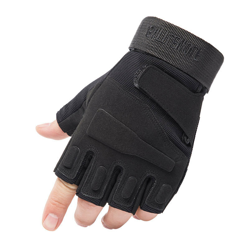 Tactical Half Finger Gloves Men’s Army Military Combat Outdoor Sports Fingerless