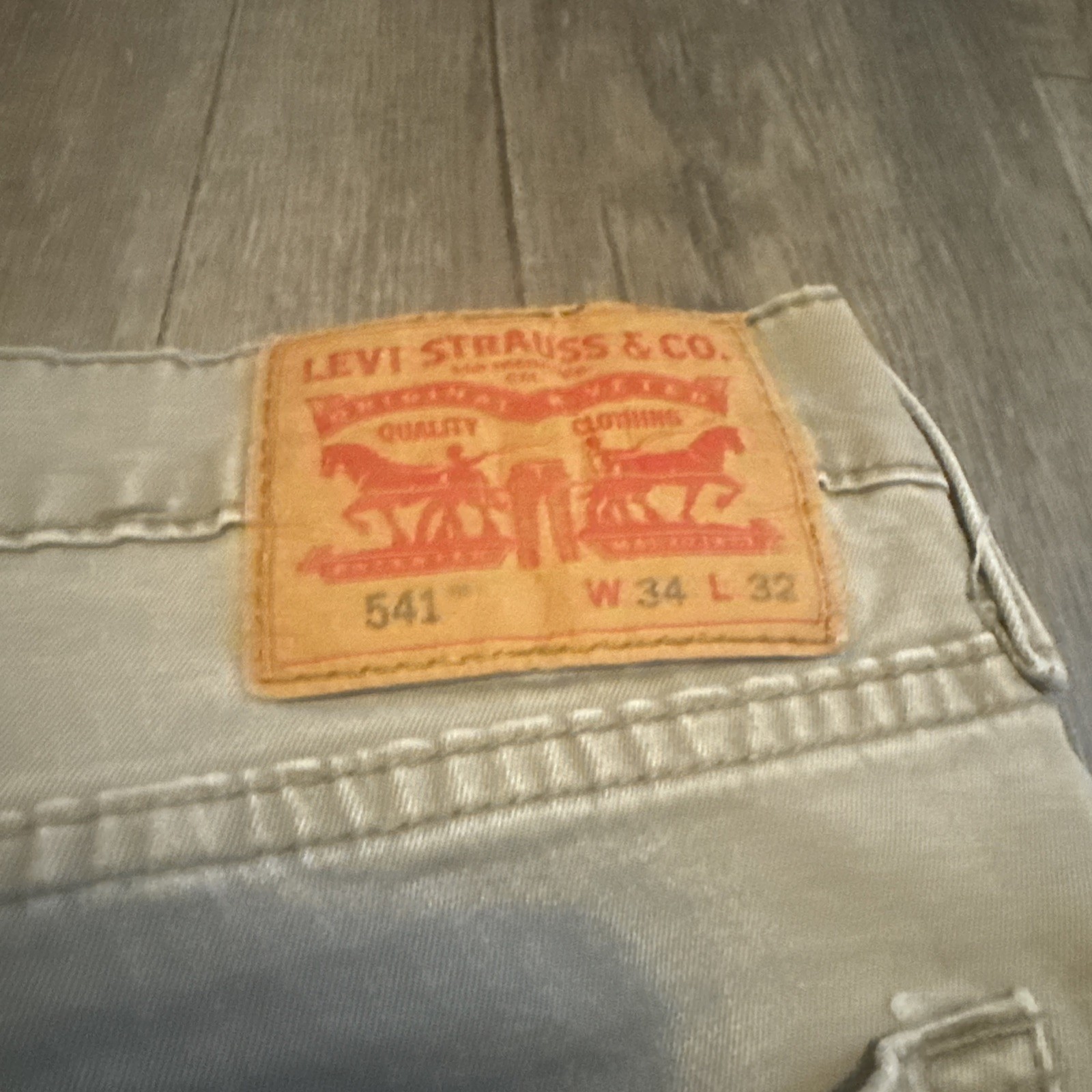 Levi’s 541 Athletic Taper All Seasons Men’s Pants – 36W x 32L – Brown
