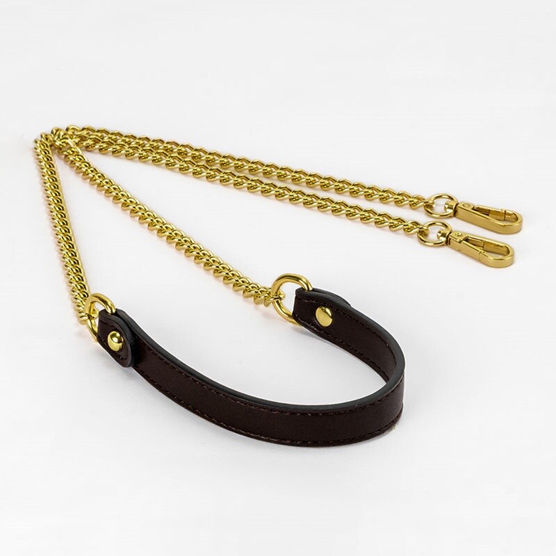 Metal Leather Chain Replacement Crossbody Shoulder Handbag Bag Strap 58CM-200CM