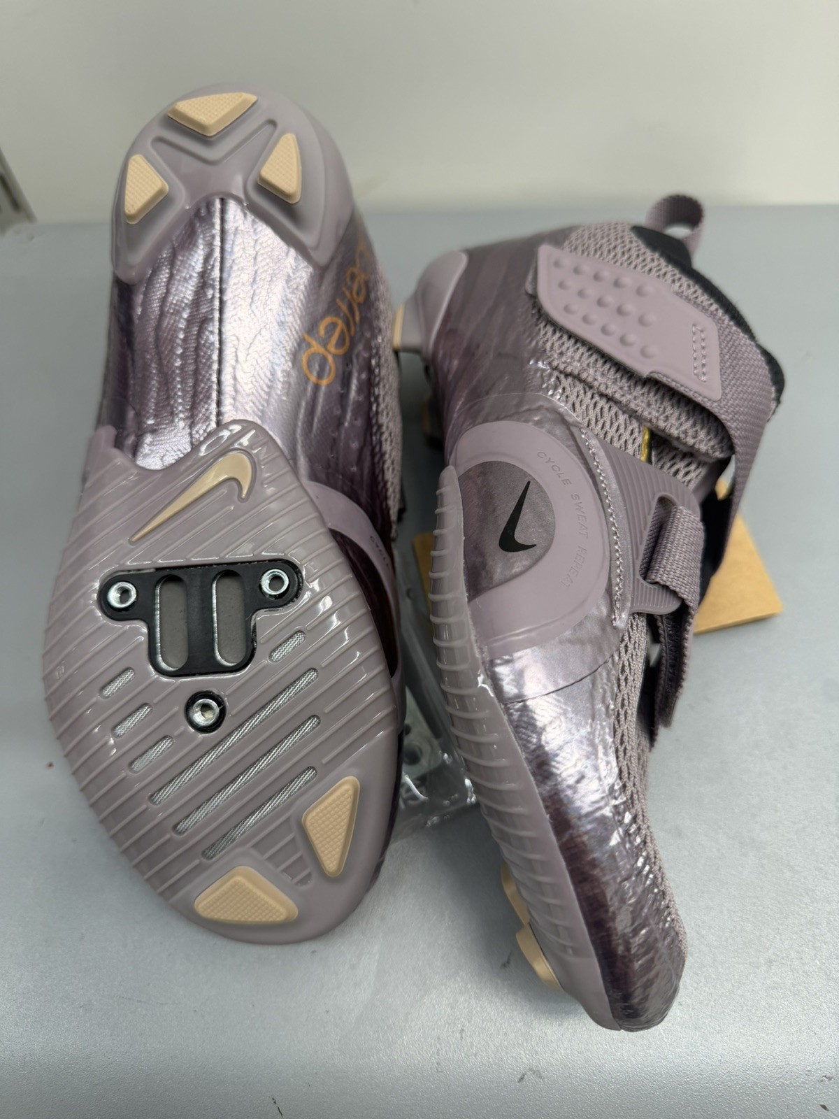Nike SuperRep Cycle 2 Next Nature Women’s 5.5 Cycling Shoes Purple Smoke