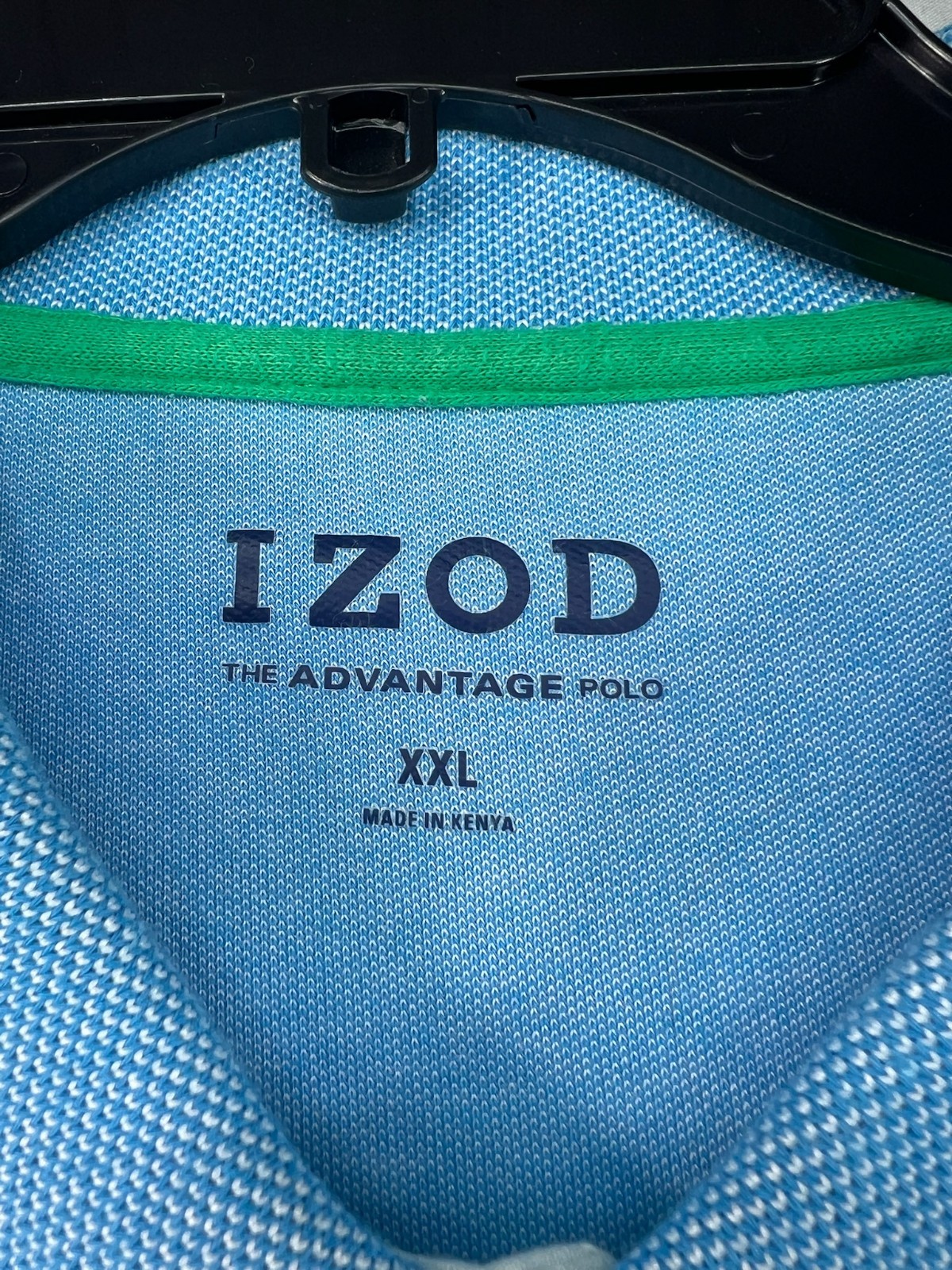 Izod Polo Shirt Mens Size XXL Multicolor Striped Short Sleeve