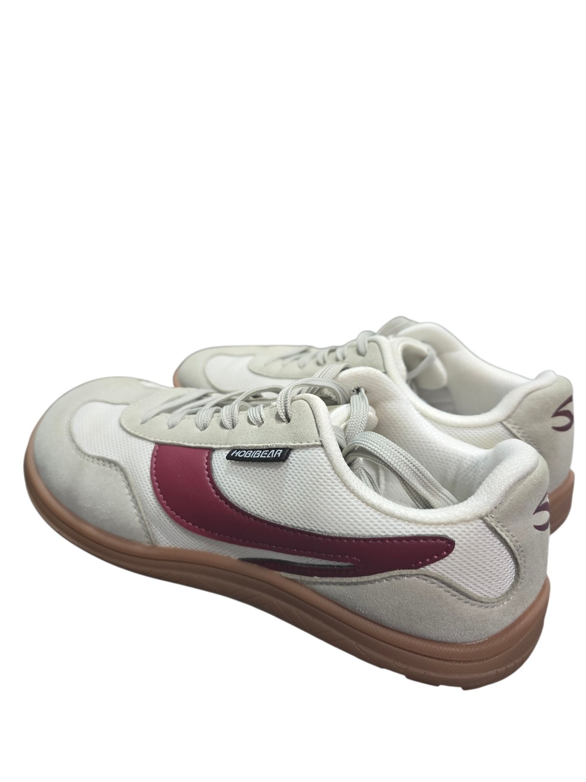 HOBIBEAR Barefoot Size 38 Walking Sneakers Wide Toe Box Zero Drop Shoes Women