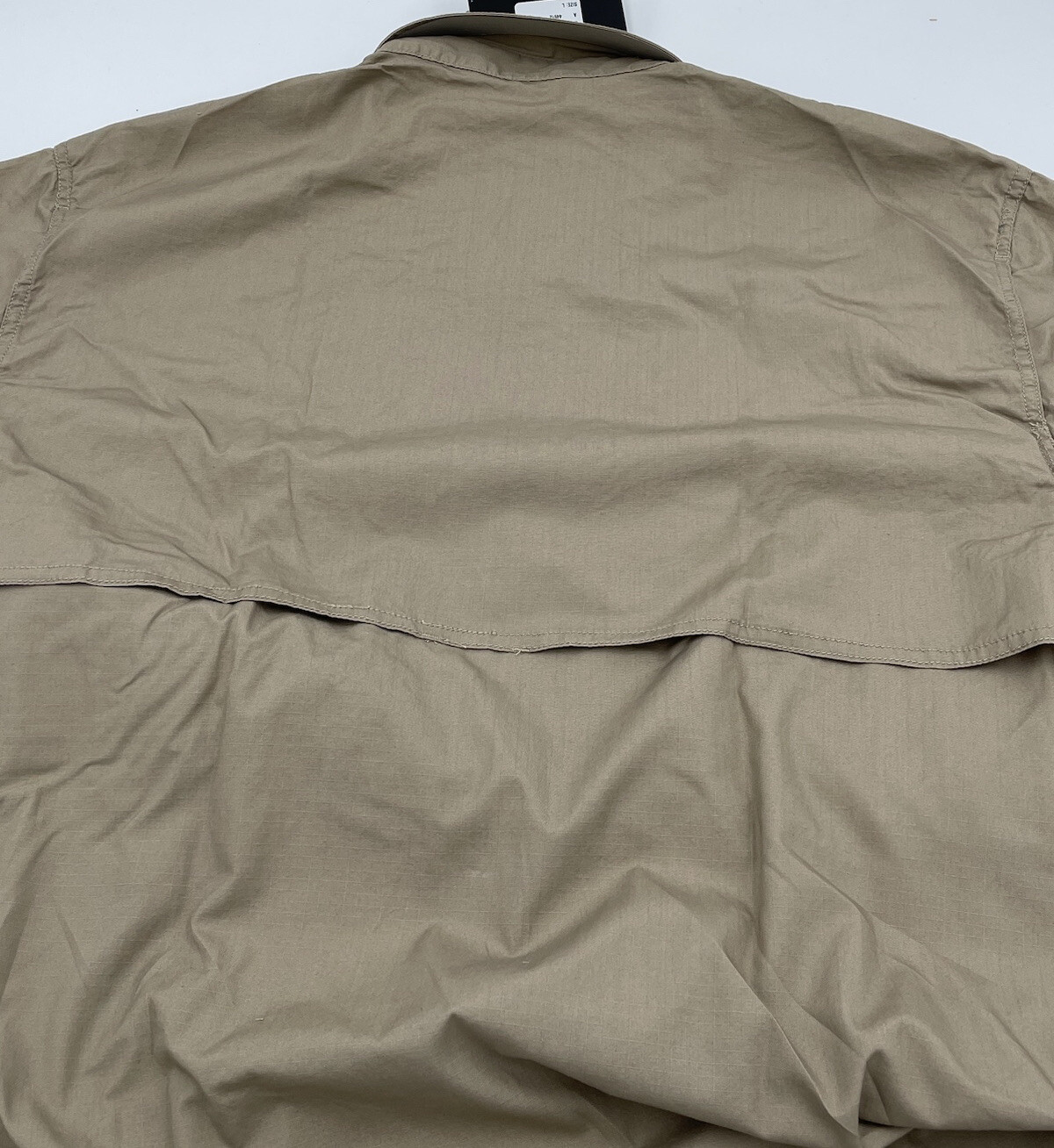 Woolrich Elite Series CCW Men’s Long Sleeve Khaki Operator Shirt Sz L 44912
