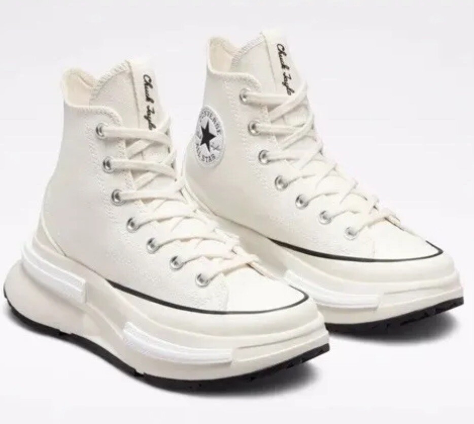 CONVERSE Chuck Taylor Run Star Legacy CX Egret / White (A00868C) Men 8 Women 9.5