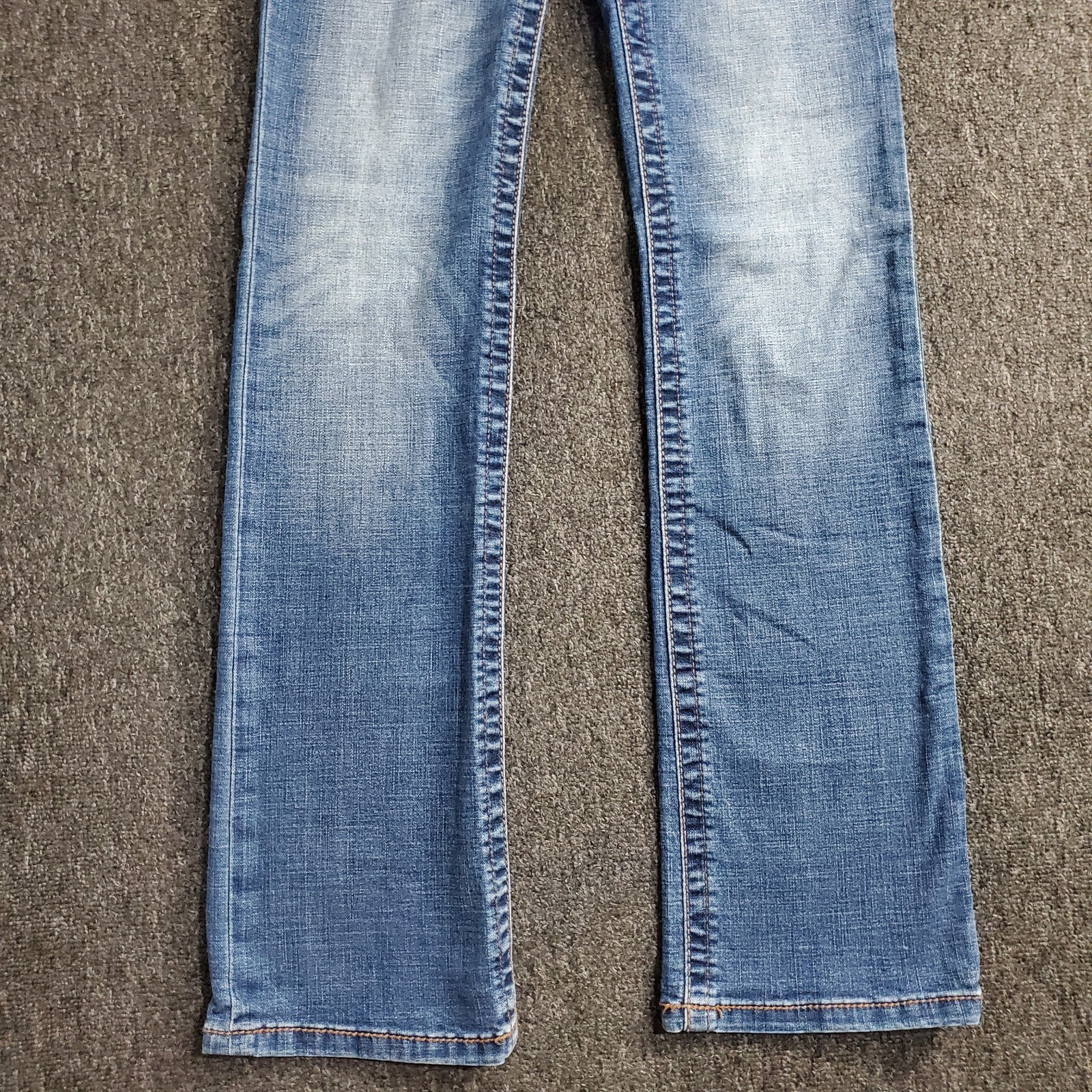 Wrangler Willow Jeans Womens 1×34 Blue Ultimate Riding Medium Bootcut Fit 26×32