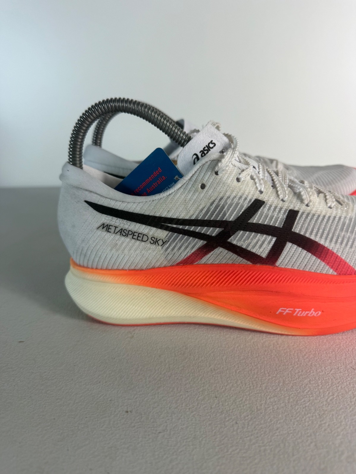 Asics Metaspeed Sky Sneakers Mens Size US 6.5 UK 5.5 EU 39.5 White Red NWT