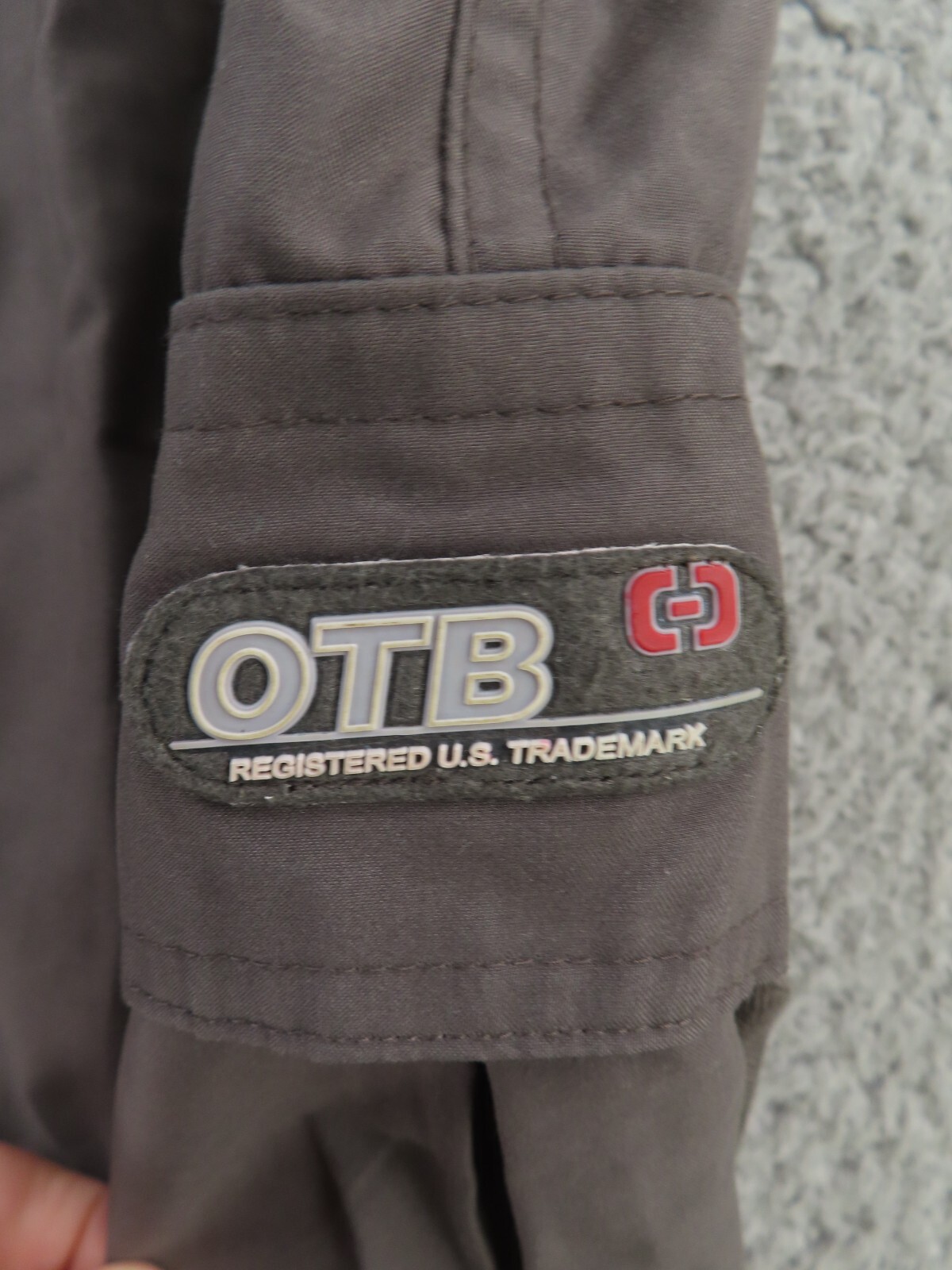 One Tough Brand OTB Pants Mens 34×32 Green Cargo Zip Baggy Parachute Skater Y2K
