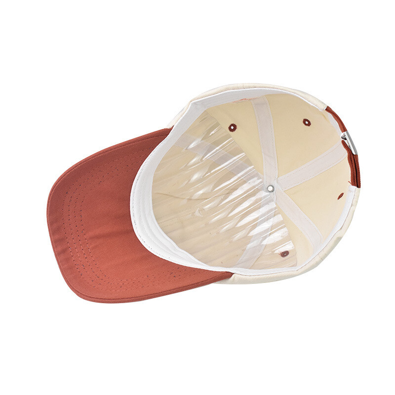 Men Women Small Letter Contrast Color Baseball Hat Cotton Personalized Cap