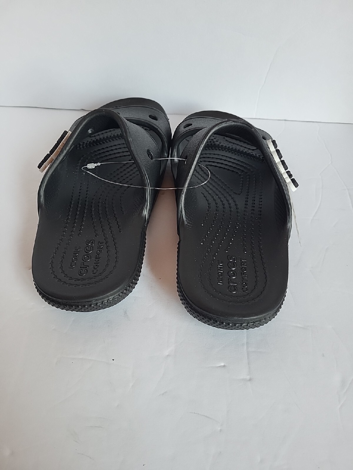 Crocs Unisex-Adult Classic Sandal Slide, W 4, M 2 – black new