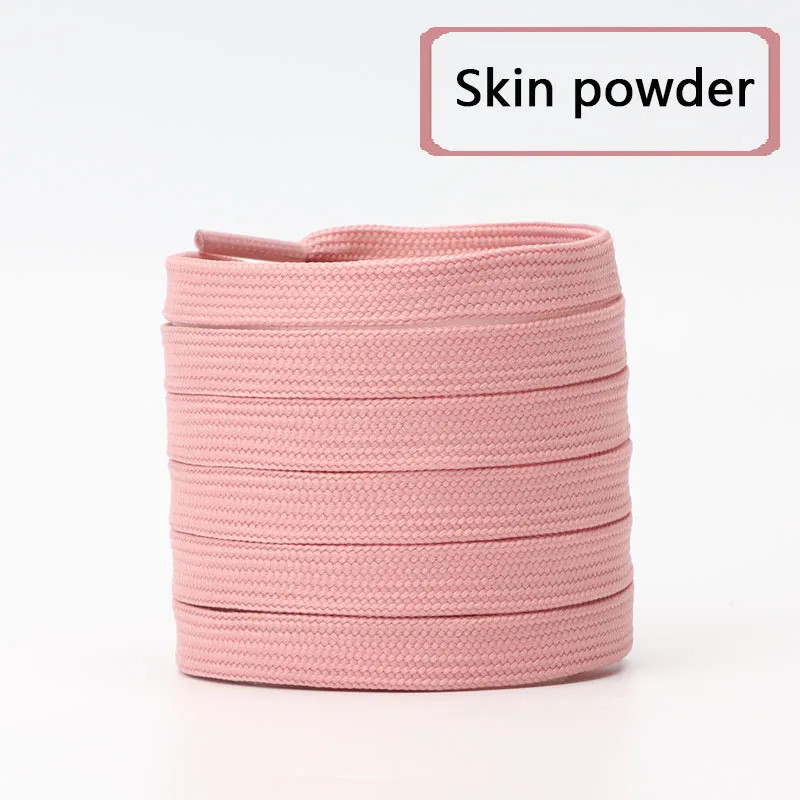 1Pair/3Pair New 0.8cm Wide Flat Durable Shoelace Suitable for A Variety of Shoes