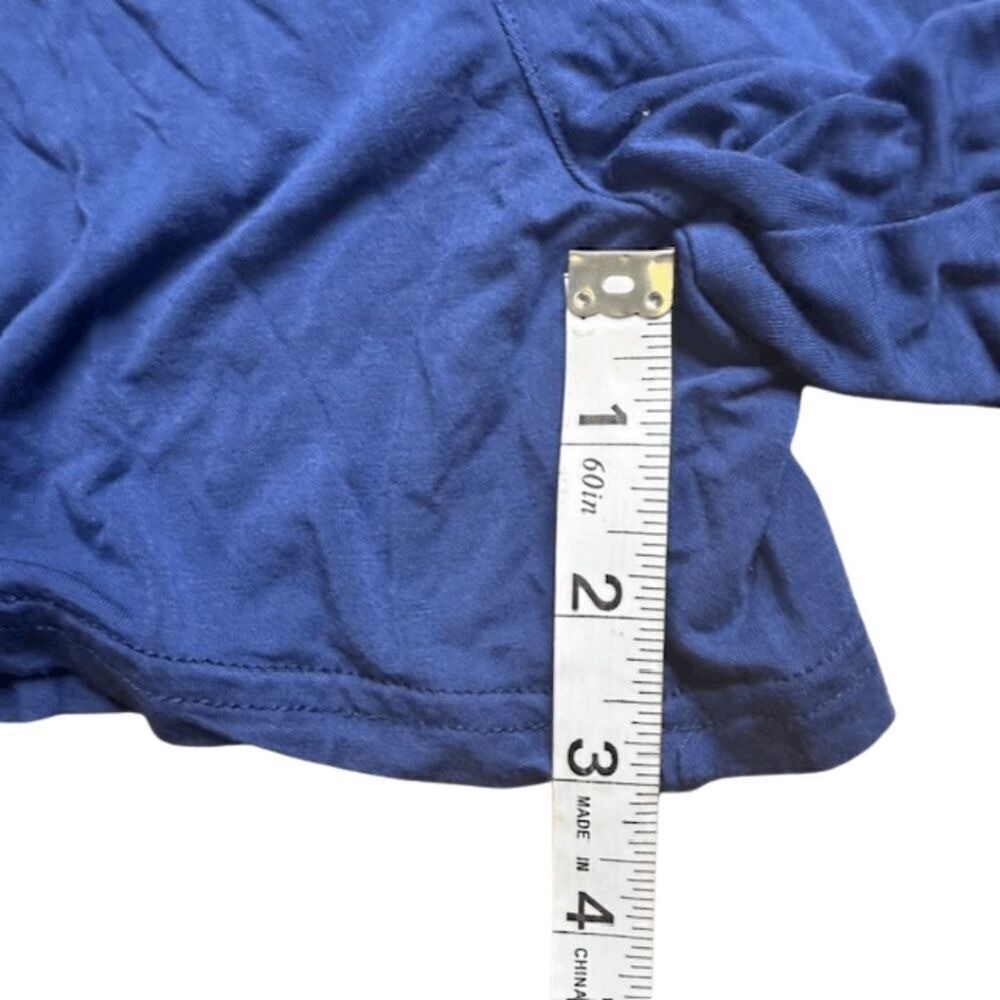 Bamboo Cool Men’s Relaxed Boxer Brief Shorts Blue Size Small
