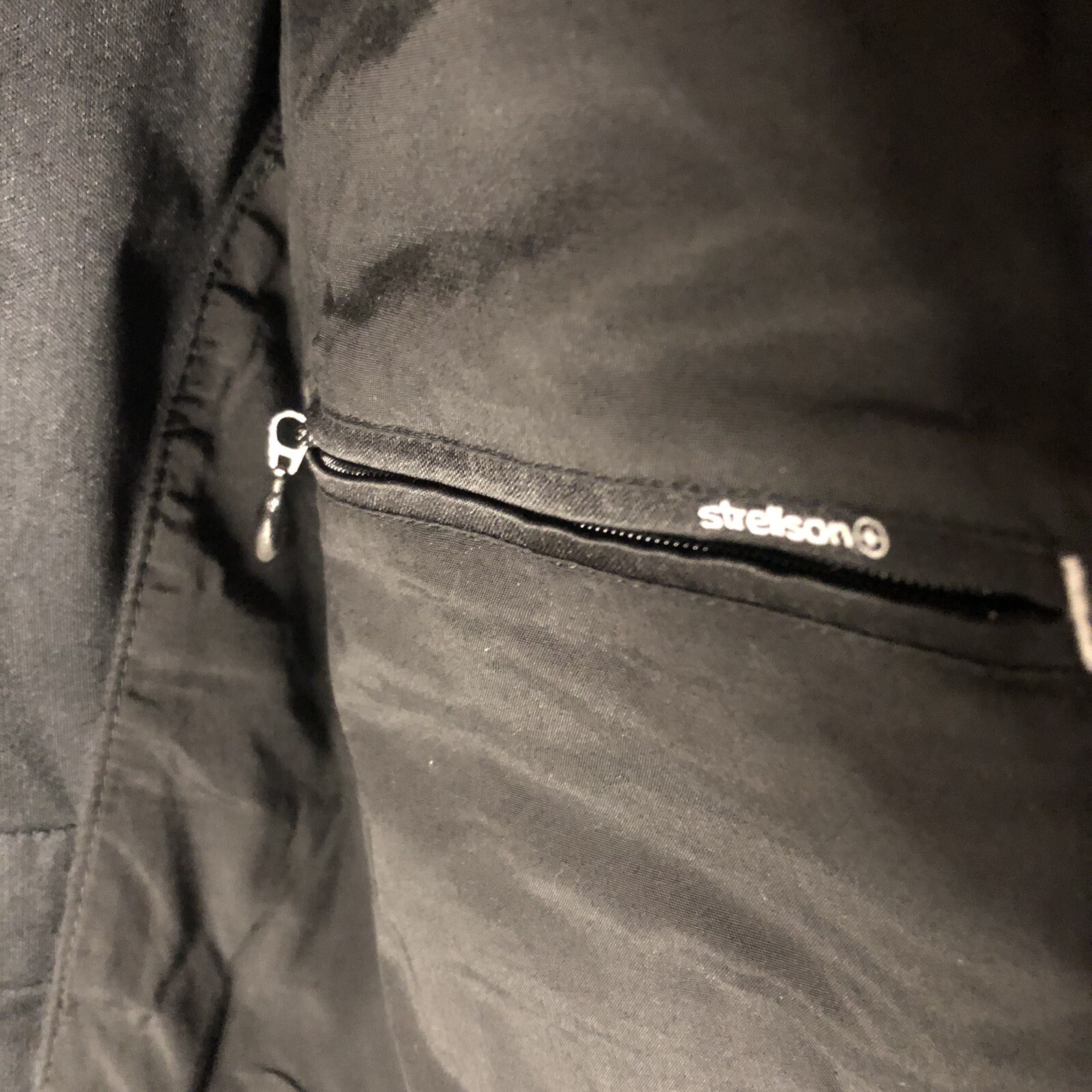 Strellson Switzerland Men’s GR 46 Black “Jetson”Jacket Pockets Full Zip Lined