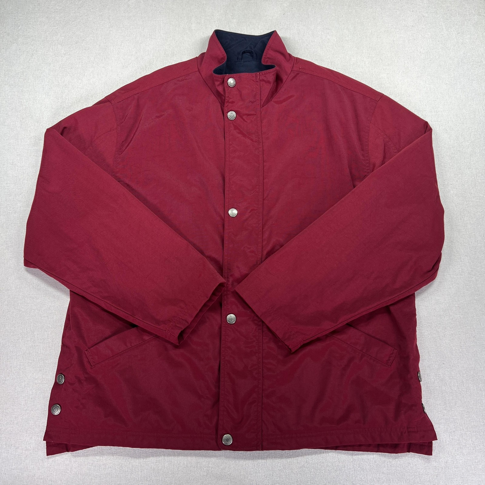 Vintage 90’s Eddie Bauer Jacket Men’s Large Nylon Full Zip Windbreaker Outdoor