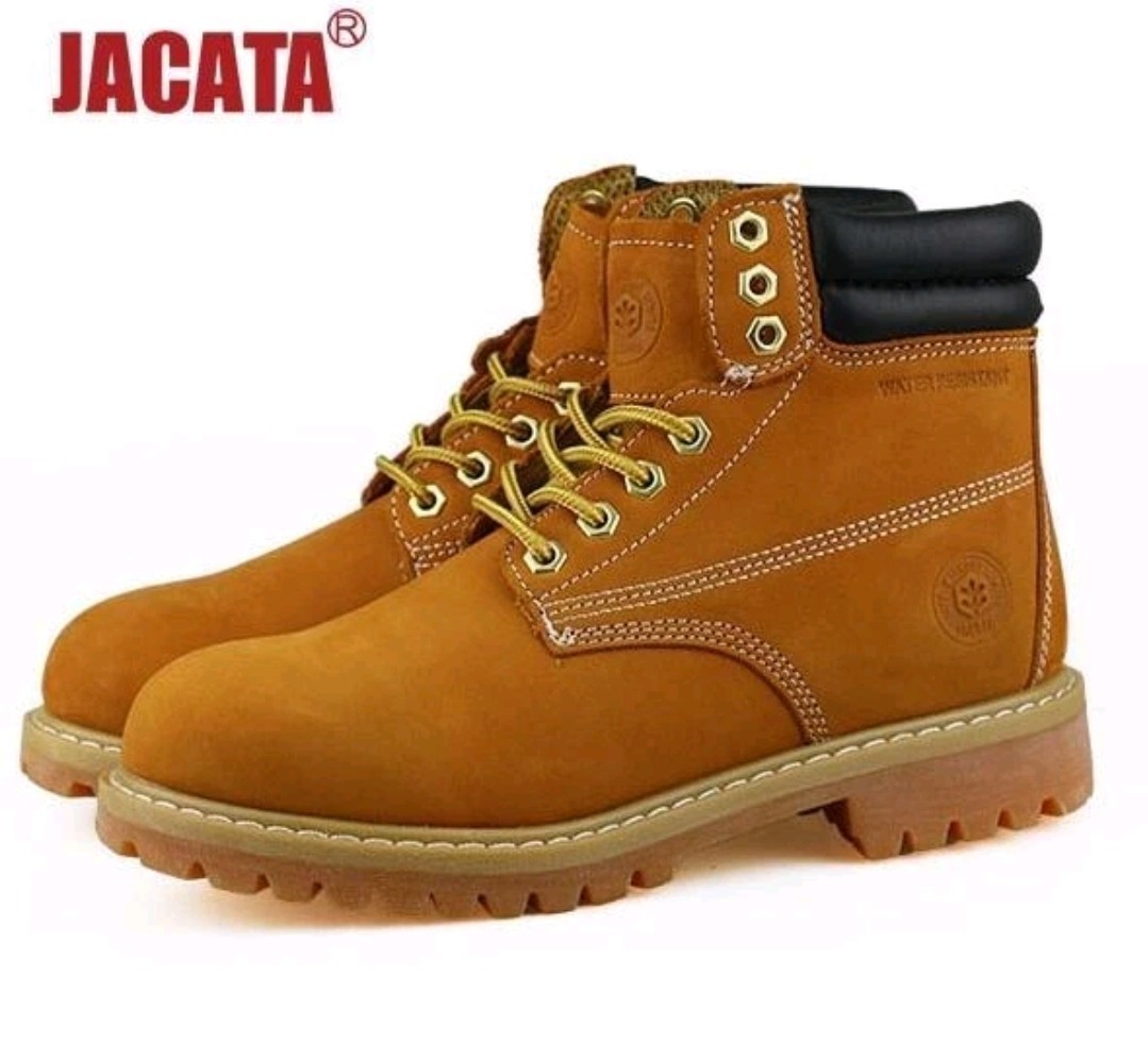 Jacata Men’s Work Boots Oil Resistant Waterproof Leather 8601 Sz 9W NEW! $68