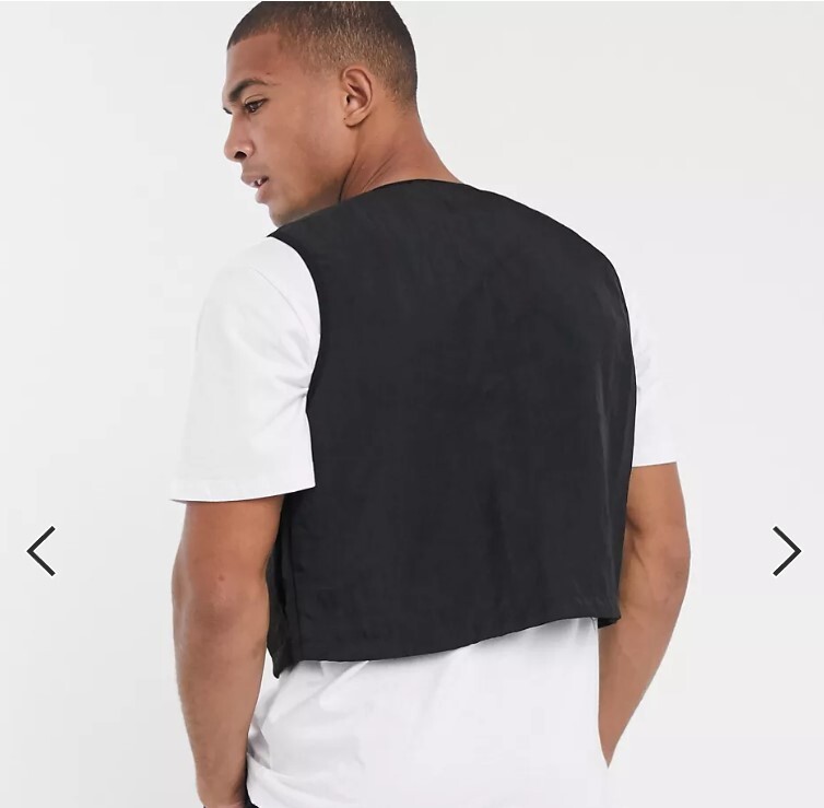 Arcminute Blackwell Utility Gilet Vest Men’s Small Black New with Tags