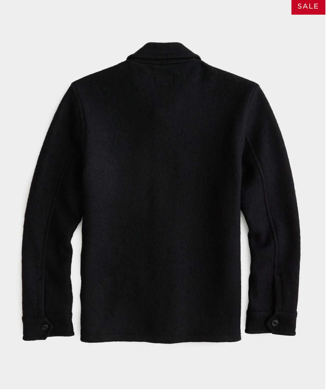 Todd Snyder Italian CPO Shirt Jacket in Black – XS,NWT, Made in Italy, 100% Wool