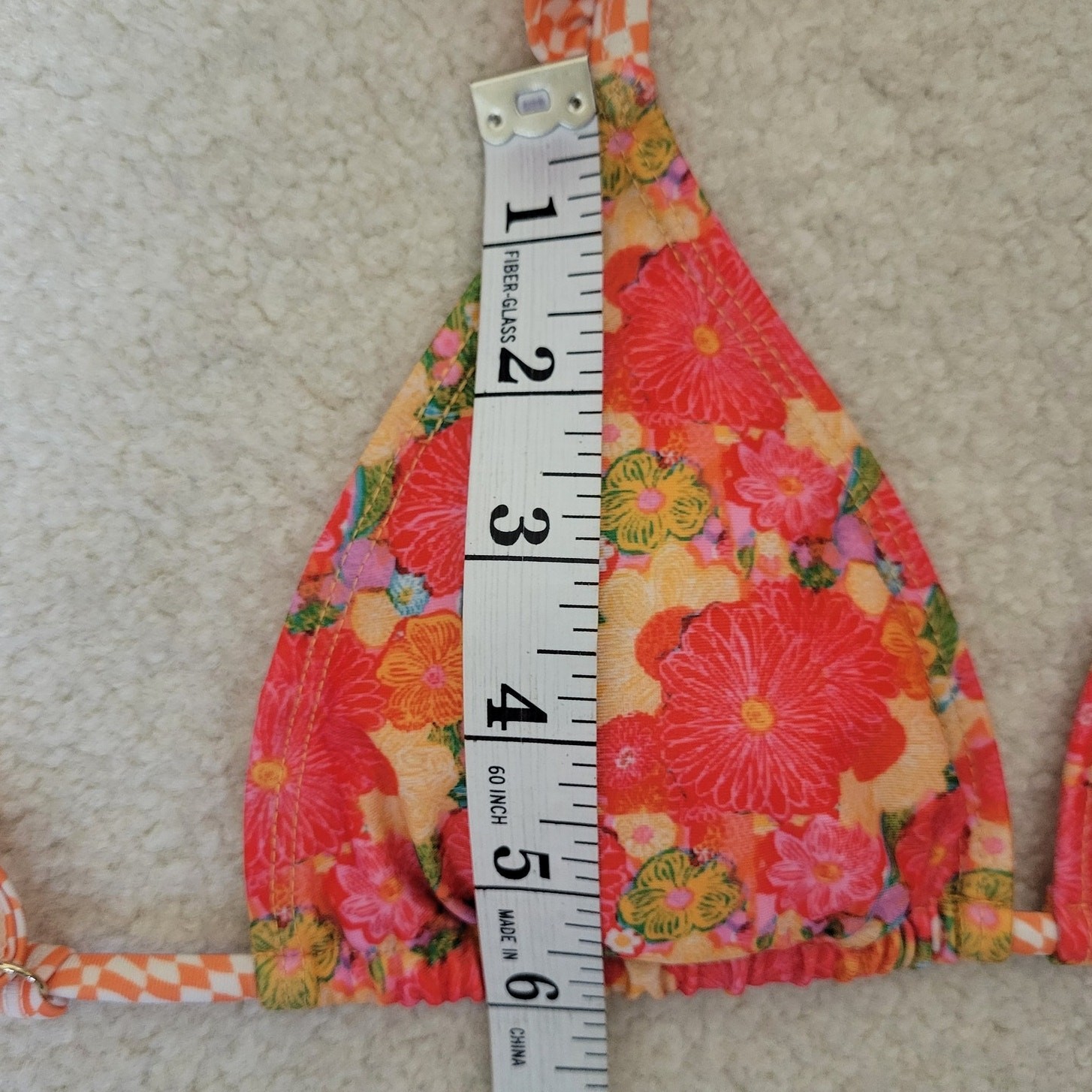 NWT Strawberry Milk Mob Size M Citrus Kiss Bikini Top Swimwear Beach Summer
