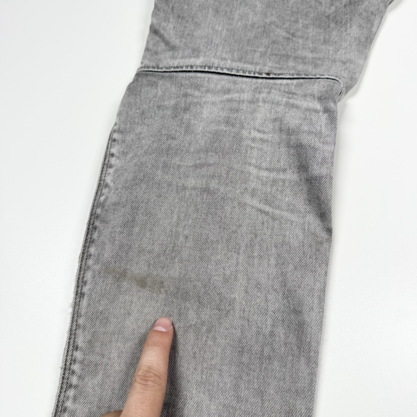 G-Star RAW 5620 3D Zip Knee Super Slim Gray Jeans Men’s 34×30