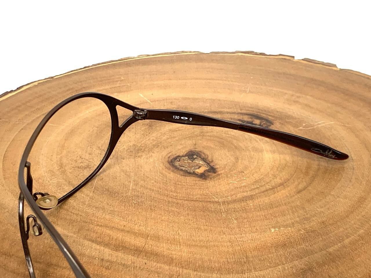 Oakley Sunglasses As is Deception 004039 04 FRAME ONLY Women Bronze Brown 115 mm