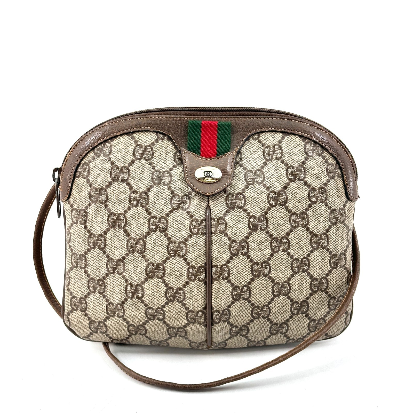 Vintage GUCCI Sherry Shoulder Bag GG