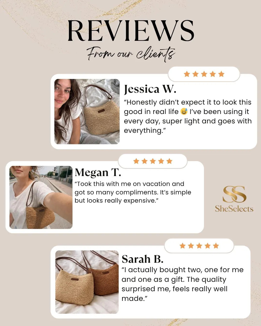 Woven Straw Tote Bag, Zipper Shoulder Purse, Minimalist Summer Vacation Bag