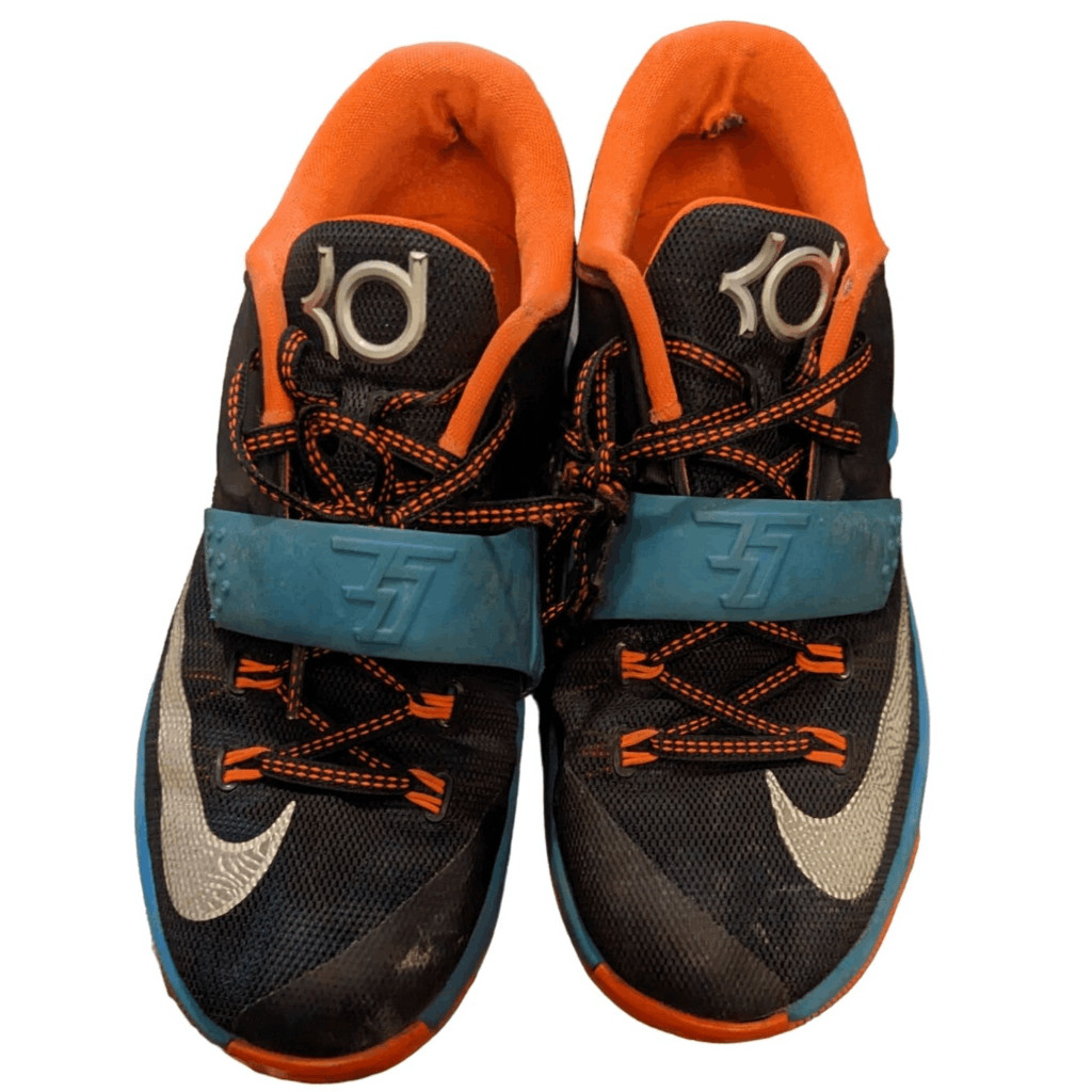 Nike Kevin Durant VII Black Basketball Shoes 669942-002 Size 6Y US / EU 38.5