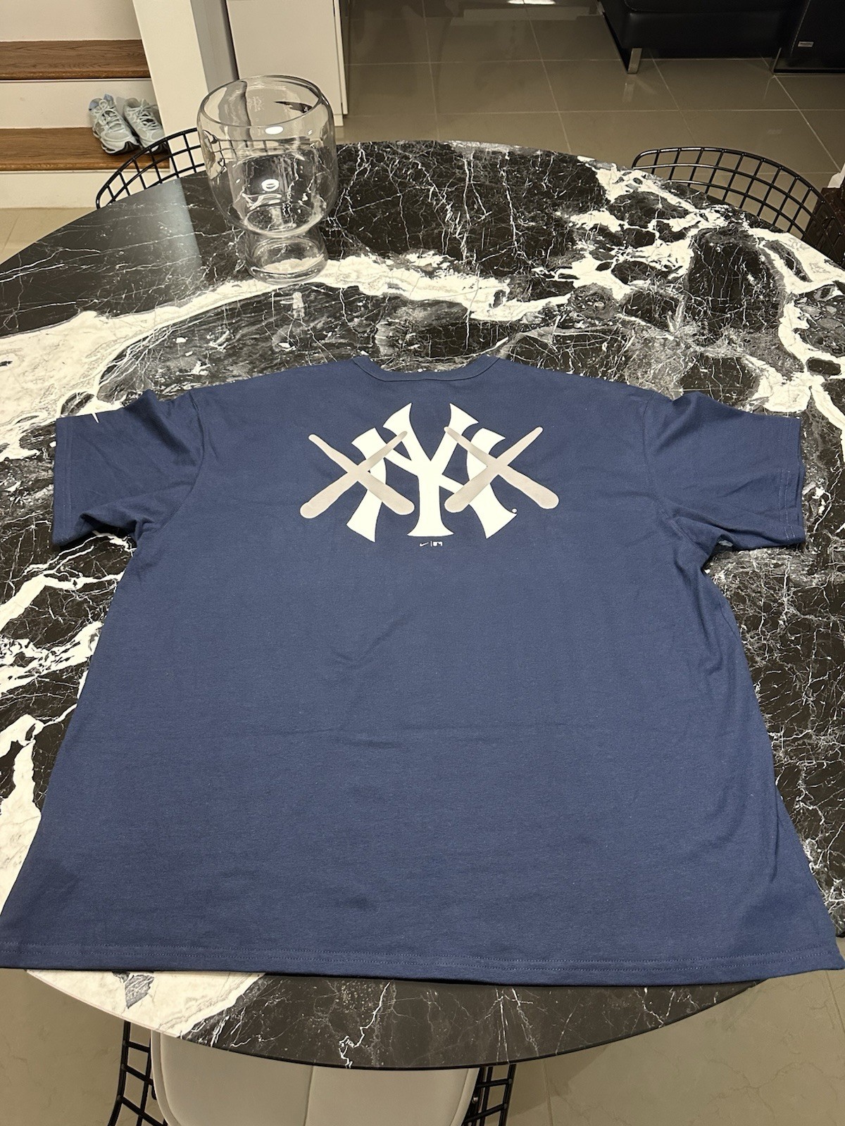Kaws Yankees Nike Elevated Max 90 T Shirt XXL