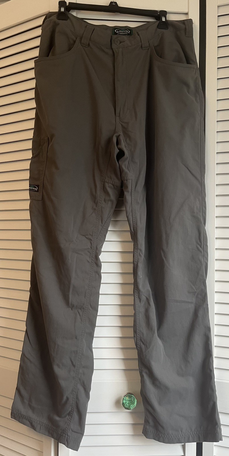 Arborwear Tree Tech Pants Mens 36×34 Regular Fit Nylon Straight Leg Outdoor