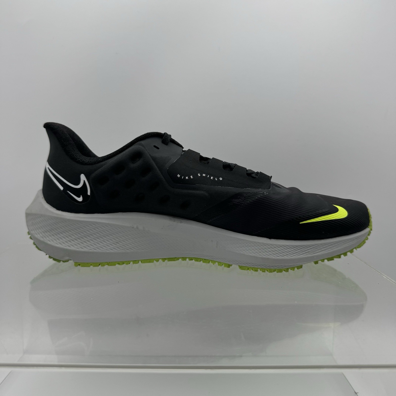 Nike Pegasus 39 Shield DO7625-002 Black Running Shoes Water Resistant Men’s 10