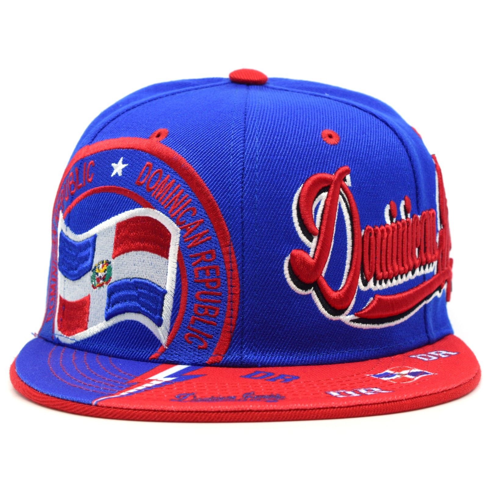 Dominican Republic New Thunder TP DR Country Name Embroidery Snapback Hat Cap