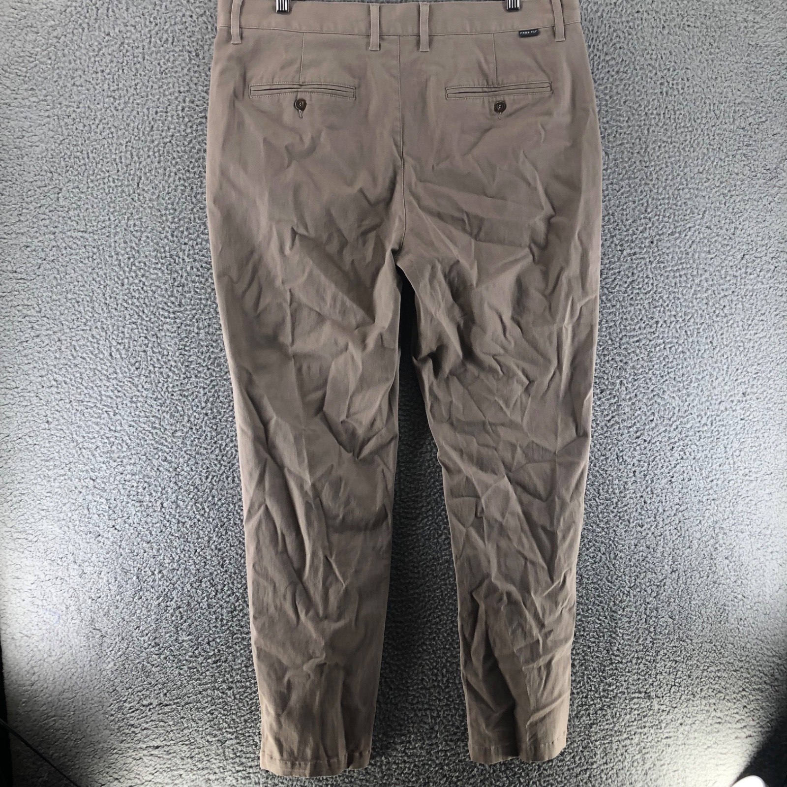 Free Fly Men’s Size 36×32 Anchor Chino Pants Tech Khaki Light Tan NWT
