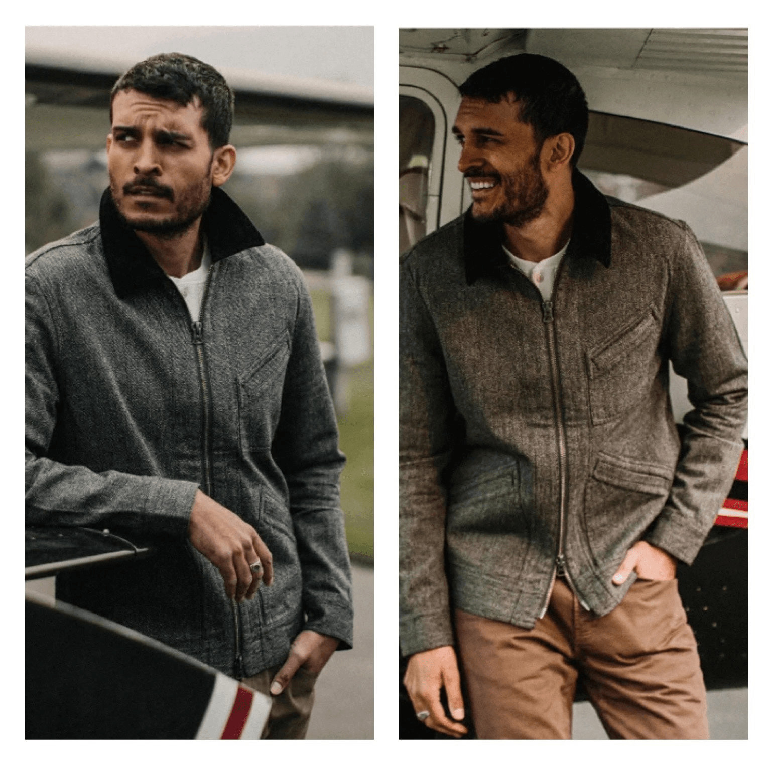 Taylor Stitch The Ignition Jacket Indigo Salt & Pepper full zip chore jacket L