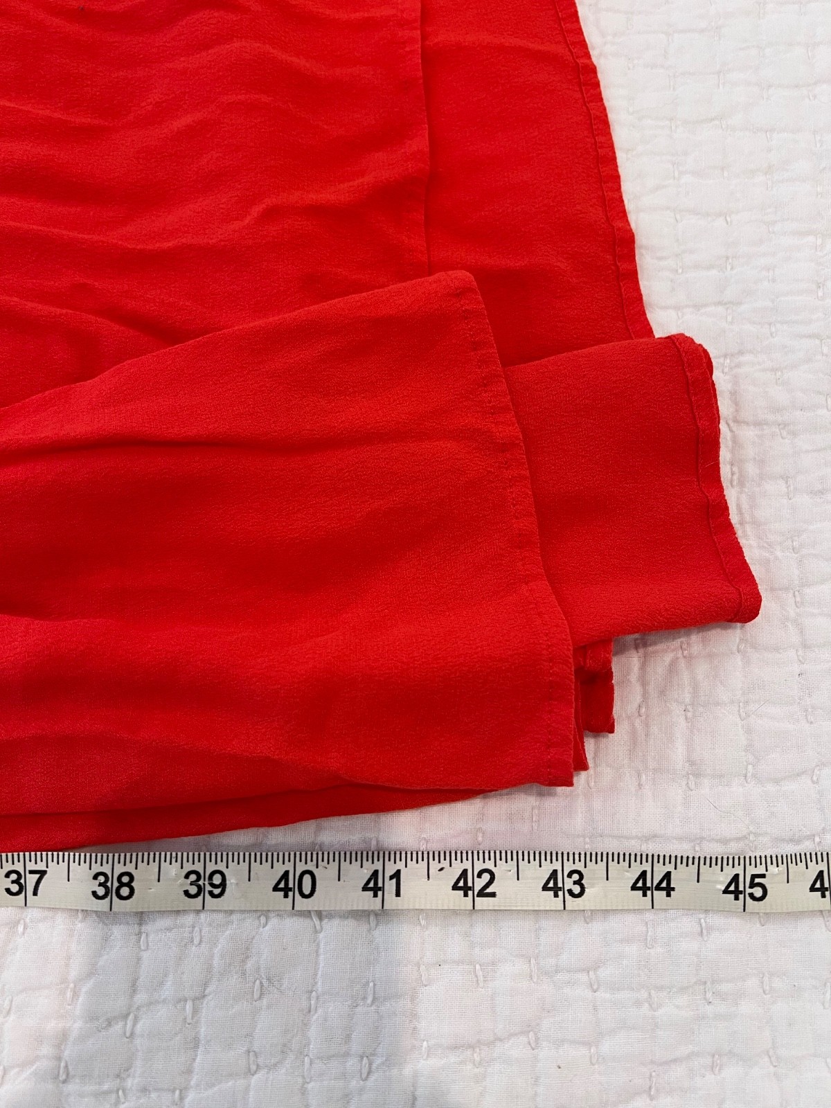 Baltic Born Dress Extra Large Ilona Cherry Red Maxi Puff Sleeve Tiered Lined