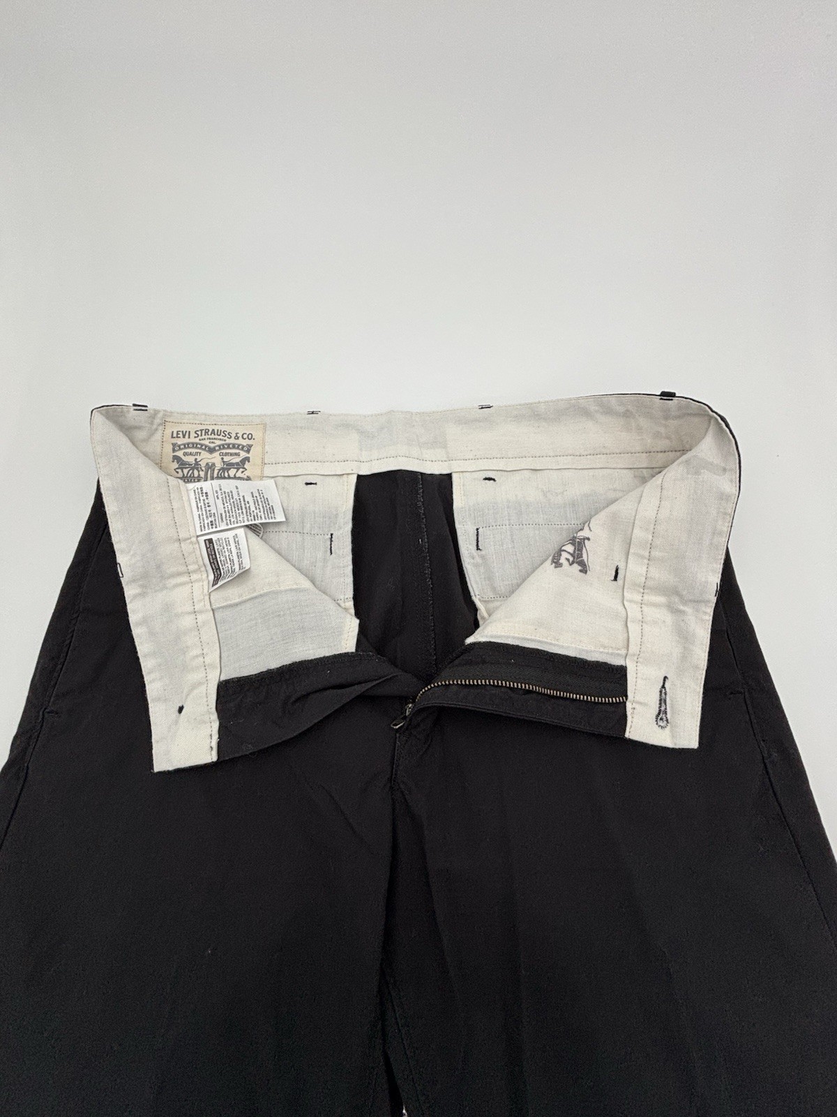 Levi’s Strauss & Co Chino Pants In Black Size 33×30
