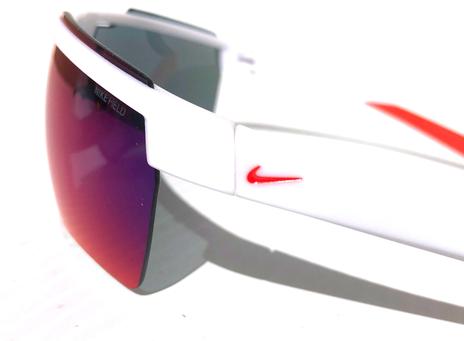 Nike WINDSHIELD ELITE 20 White Team Orange Frame Field Tint Sunglass CW1167 104