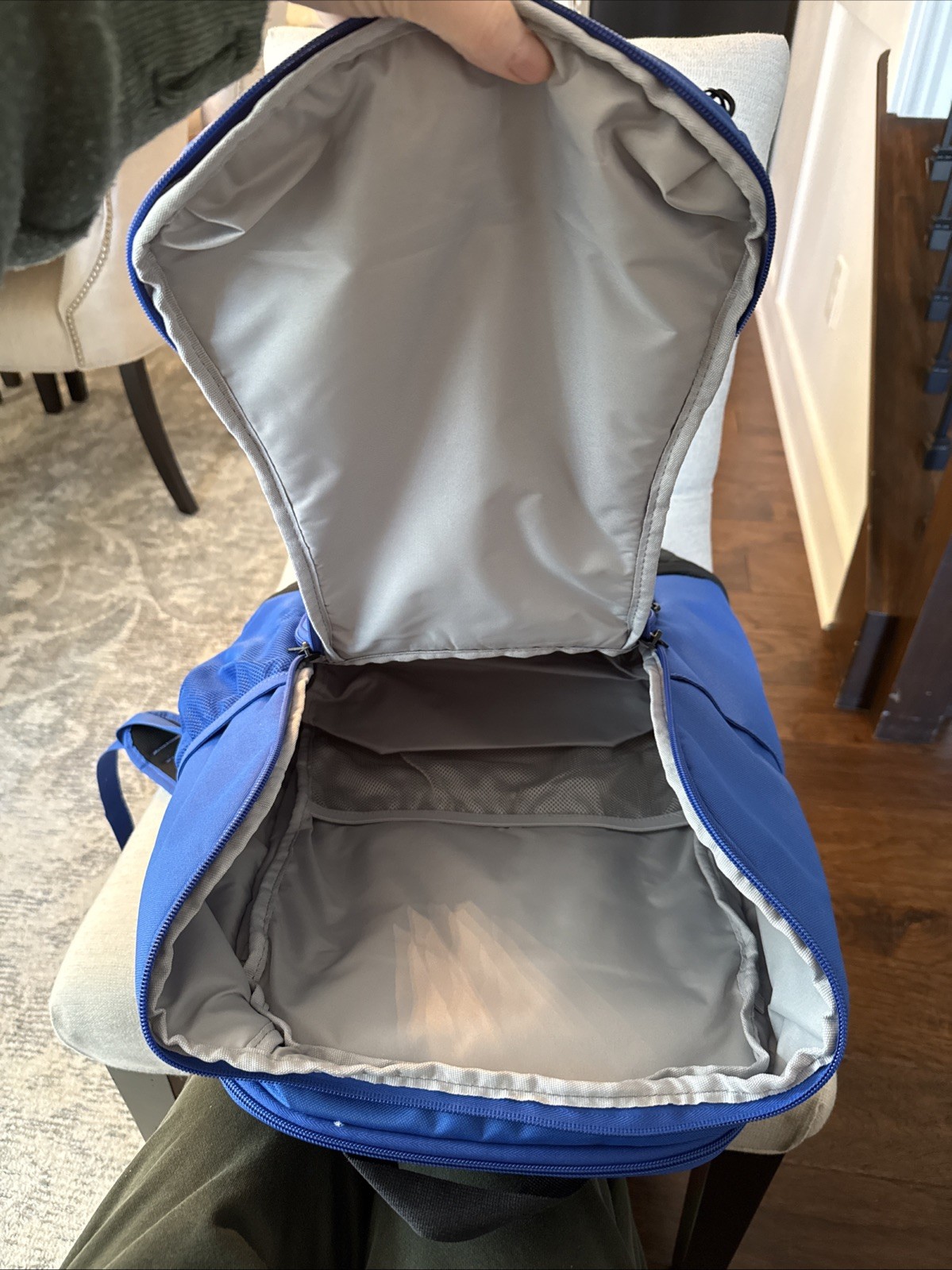 NIKE HM9965-480 Varsity Elite Backpack (32L) Royal Blue PreOwned