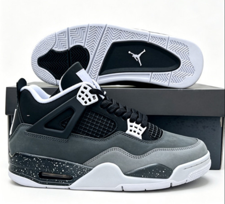 Jordan 4 “Fear” Mid Top Men’s Retro Basketball Shoes Us Size 7-12