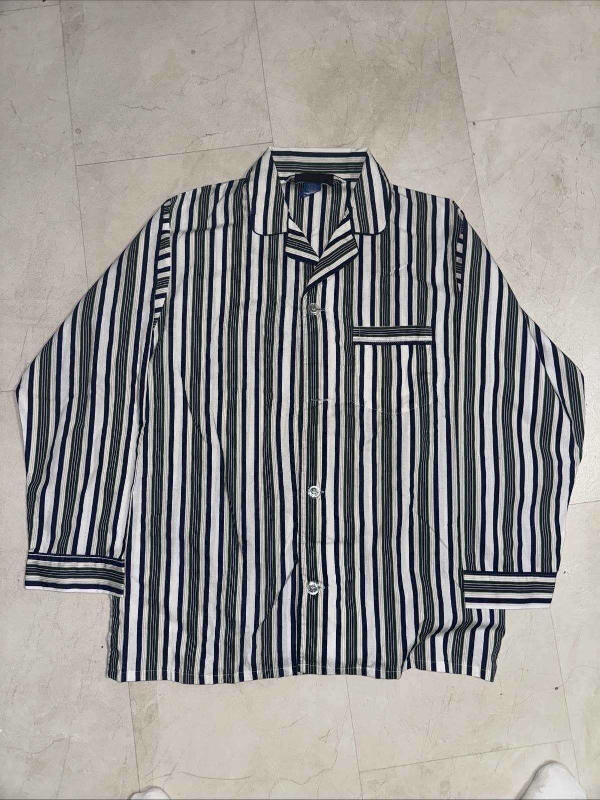 Weldon Made In Dominican Republic Long Sleeve Cotton Poly Blend