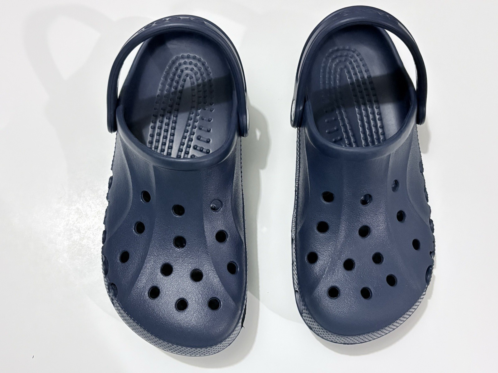 Crocs Baya Clogs Navy Blue Unisex Men’s 5 Women’s 7 Slip On Water Friendly