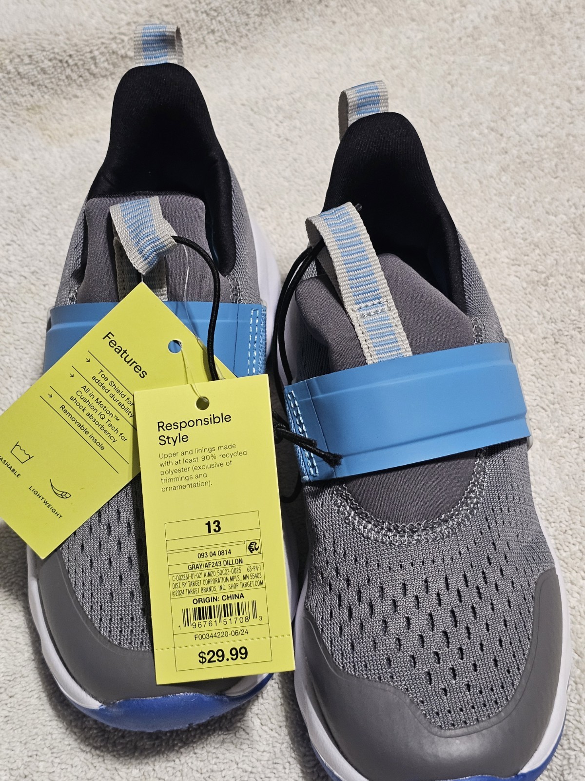 All in Motion Shoes. Removable Insoles. Unisex . New with Tags