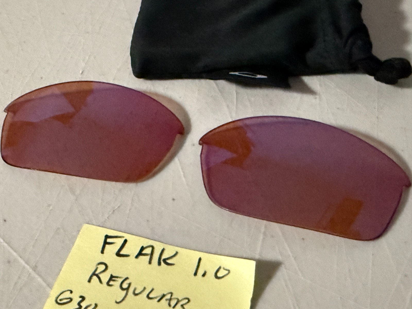 (Nice) OEM OAKLEY Flak Jacket 1.0 G30? “golfing” Lens set