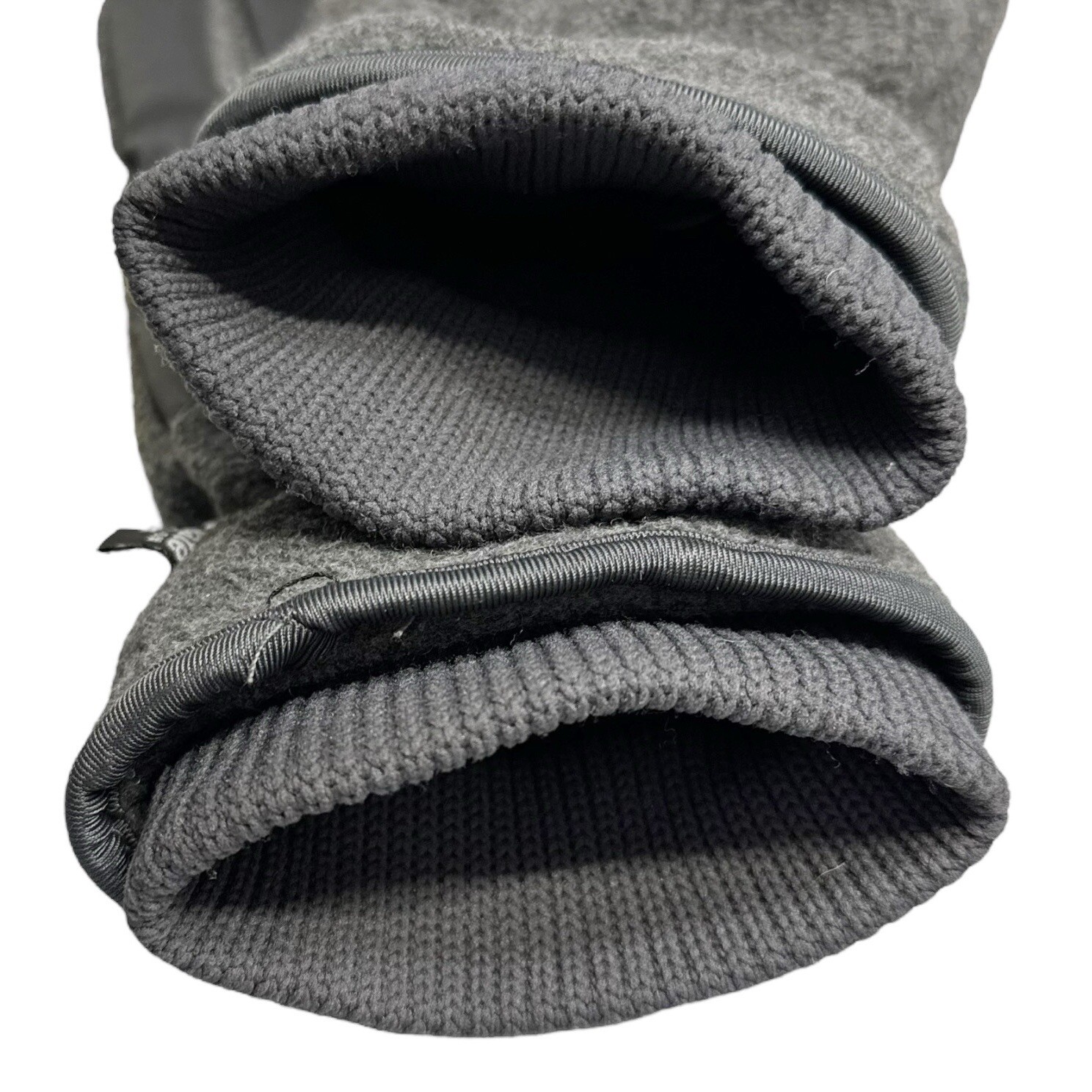 Thinsulate 40 Gram Men M/L Gray Fleece Wrist Glove Winter Non Slip Palm Grip