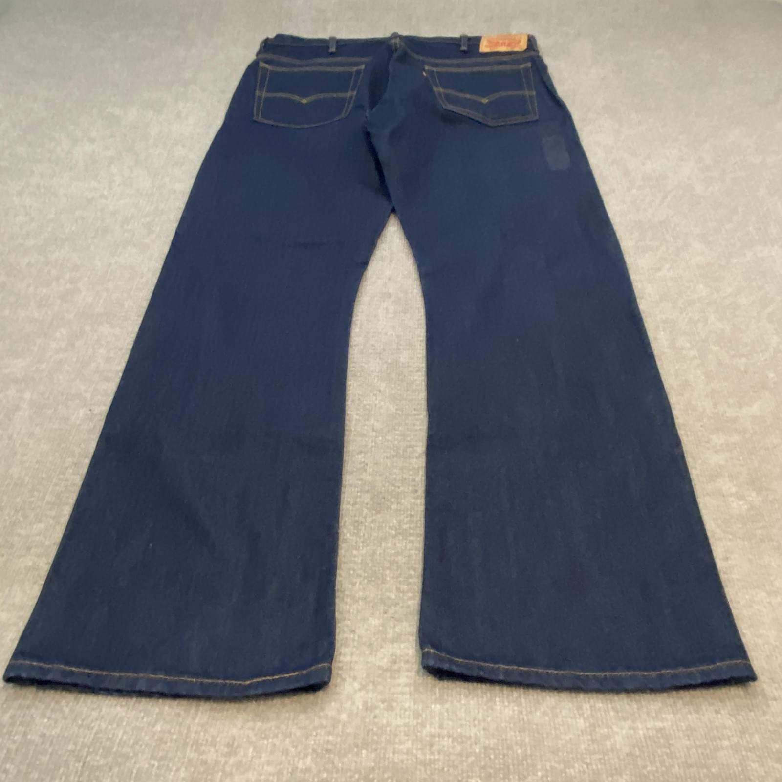 Levis 517 Jeans Mens 38×34 Blue Regular Bootcut Dark Wash Western Rockabilly