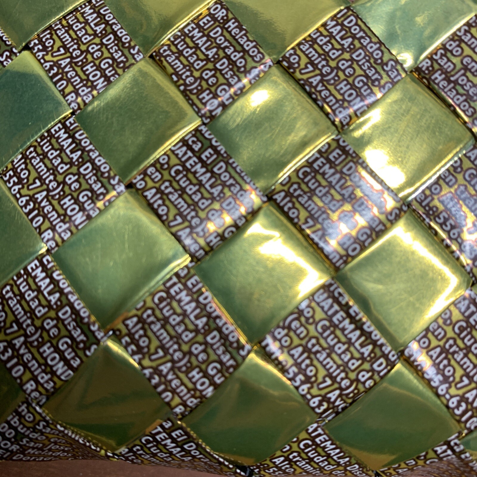 Women’s Nahui Ollin Candy Wristlet Clutch Purse Wallet Gold Rare Color Pallet