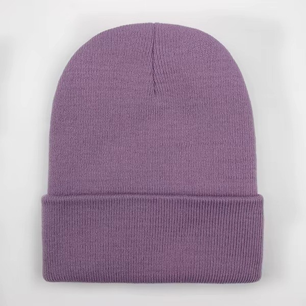 Beanie Hat Cap Plain Knit Ski Skull Cuff Winter Warm Slouchy Men Women CF Unisex