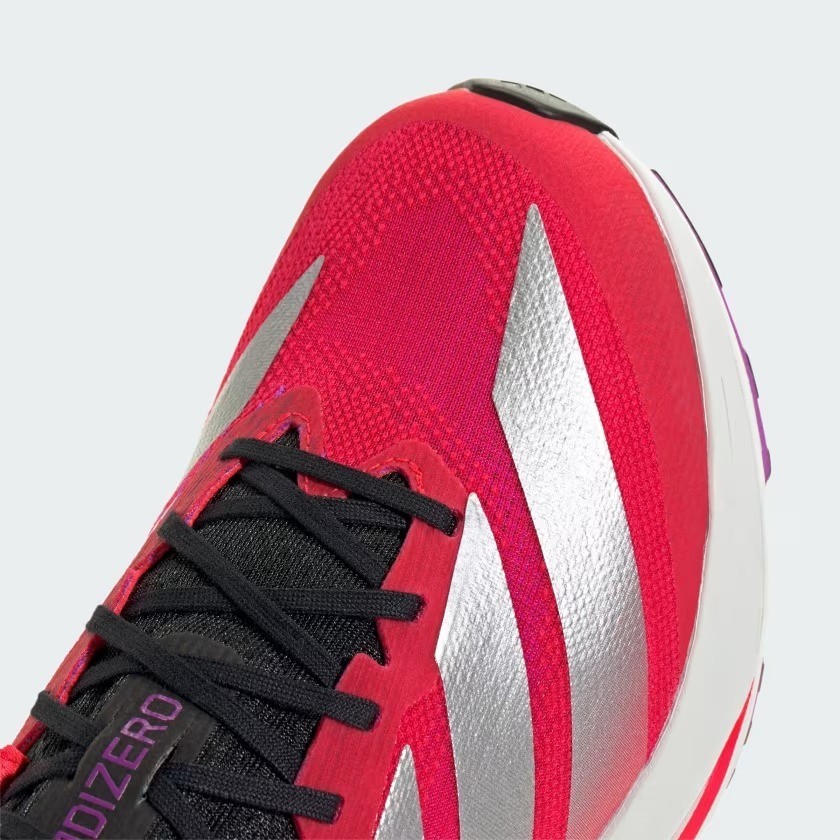 adidas Adizero SL 2 JQ0353 Lucid Red / Silver Metallic / Purple Burst Men’s Size