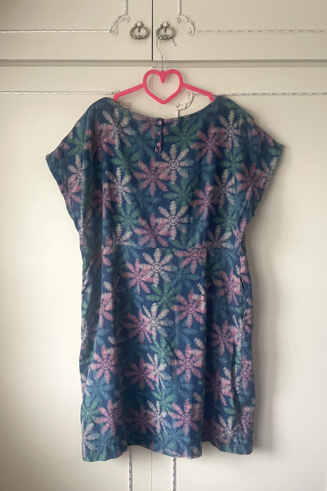 💝 Seasalt ” QUAY CELLARS ” Dress Size 20-18 Knee Length 100% Cotton