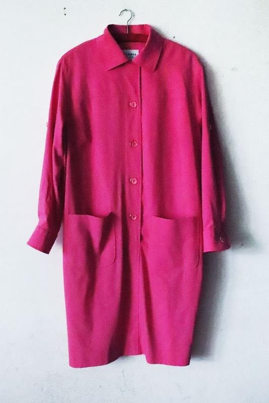 Women Akris Dress Pink 42 / XL / 50
