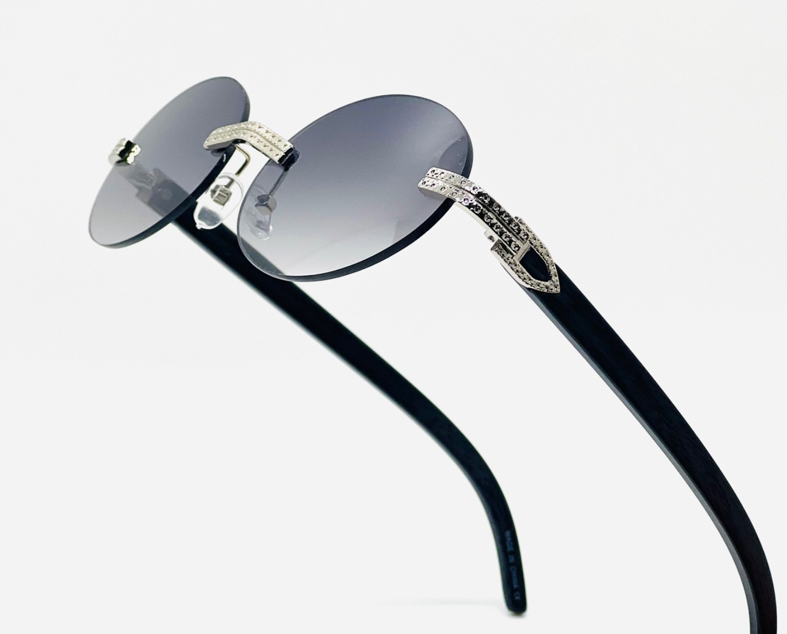 Small Brown Gradient Lens Sunglasses Gold Metal Frame Women Light weight Comfort